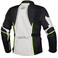 Куртка текстильная OZONE SAHARA LADY BLACK/GREY/FLUO YELLOW 