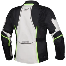 Куртка текстильная OZONE SAHARA LADY BLACK/GREY/FLUO YELLOW 