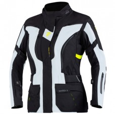 Куртка текстильная REBELHORN HARDY II LADY gray black fluo yellow