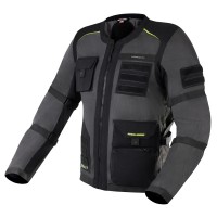 Куртка REBELHORN BRUTALE DARK GREY/BLACK/FLO YELLOW