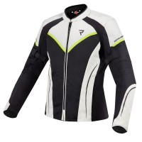 Куртка текстильная REBELHORN FLUX LADY BLACK/ICE/FLO YELLOW