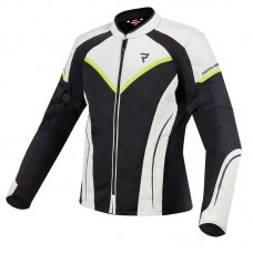 Куртка текстильная REBELHORN FLUX LADY BLACK/ICE/FLO YELLOW