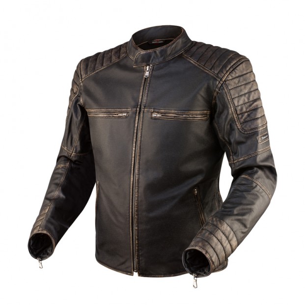 Куртка кожаная REBELHORN HUNTER PRO VINTAGE BLACK