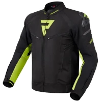 Куртка текстильная REBELHORN VANDAL BLACK/FLUO YELLOW