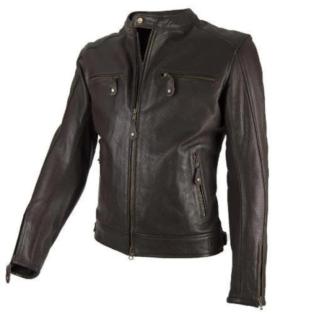 Куртка кожаная BYCITY STREET COOL MAN BROWN