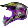 Шлем LS2 MX703 C X-FORCE FIRESKULL VIOLET-06