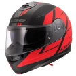 ШЛЕМ LS2 FF908 STROBE II CODE BLACK RED-06