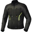 Куртка текстильная REBELHORN BORG BLACK/DARK GREY/FLO YELLOW