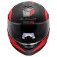 ШЛЕМ LS2 FF908 STROBE II CODE BLACK RED-06