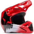Шлем FOX JUNIOR V1 RACE SPEC FLUORESCENT RED