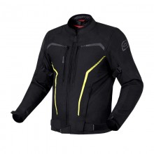 Куртка текстильная OZONE DELTA IV BLACK/FLUO YELLOW