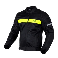 Куртка текстильная OZONE DART BLACK/FLUO YELLOW