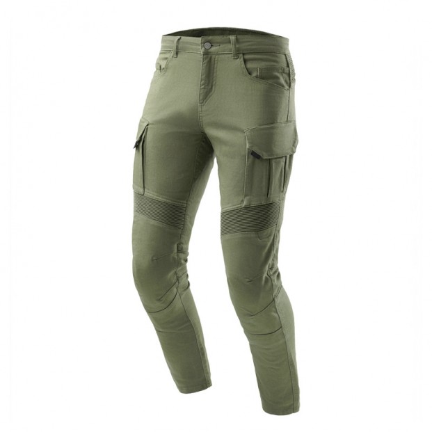 Джинсы OZONE FASTER TAPERED FIT OLIVE