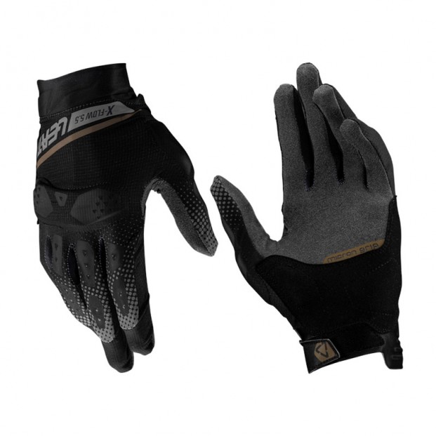 Перчатки LEATT ADV X-FLOW 5.5 STEALTH SHORT