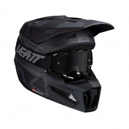 Шлем с очками LEATT KIT MOTO 3.5 V25 STEALTH