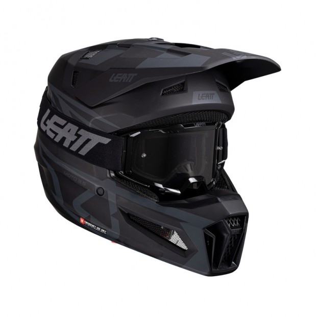 Шлем с очками LEATT KIT MOTO 3.5 V25 STEALTH