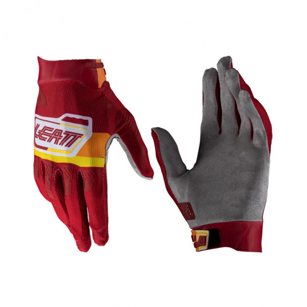 Перчатки LEATT MOTO 2.5 X-FLOW PITBOARD RUBY