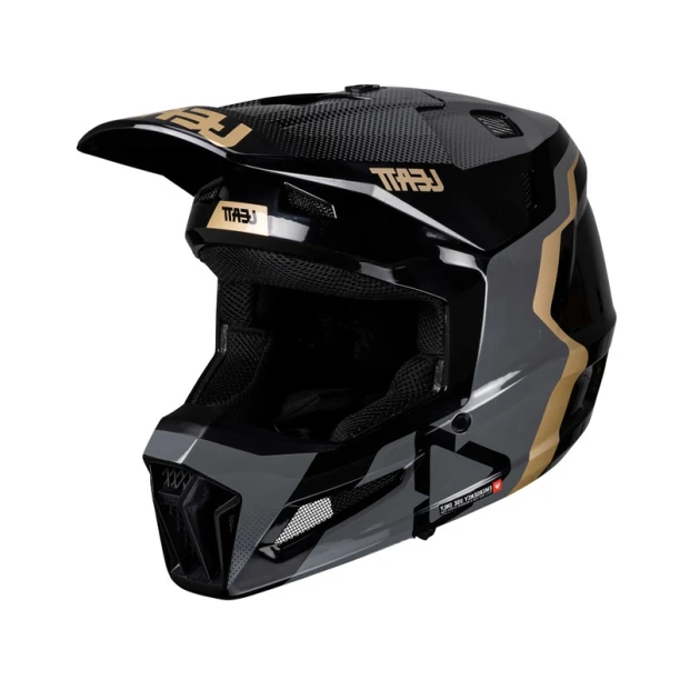 Шлем с очками LEATT JUNIOR KIT MOTO 3.5 V25 BLACK