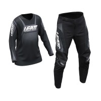Комплект эндуро (джерси и мотобрюки) LEATT JUNIOR RIDE KIT 3.5 BLACK