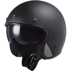 Шлем LS2 OF601 BOB II SOLID MATT BLACK-06