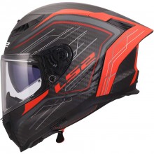 Шлем LS2 FF807 DRAGON SUBIC RED
