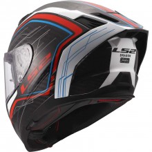 Шлем LS2 FF807 DRAGON SUBIC WHITE BLUE RED