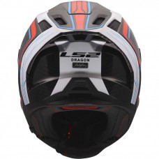 Шлем LS2 FF807 DRAGON SUBIC WHITE BLUE RED