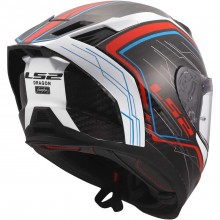 Шлем LS2 FF807 DRAGON SUBIC WHITE BLUE RED