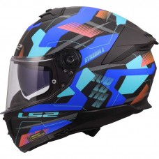 Шлем LS2 FF808 STREAM II MIKA BLACK BLUE-06