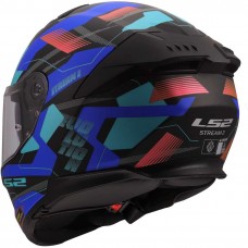 Шлем LS2 FF808 STREAM II MIKA BLACK BLUE-06