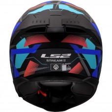 Шлем LS2 FF808 STREAM II MIKA BLACK BLUE-06