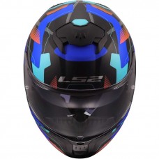 Шлем LS2 FF808 STREAM II MIKA BLACK BLUE-06