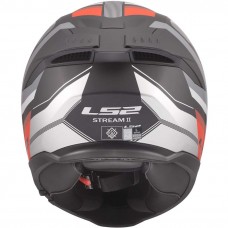 Шлем LS2 FF808 STREAM II VINTAGE BLACK GREY RED-06