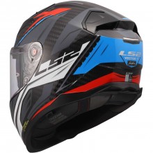 Шлем LS2 FF811 VECTOR II C SAVAGE WHITE BLUE RED-06