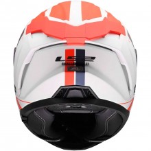 Шлем LS2 FF817 CHALLENGER II TITAN WHITE BLUE RED