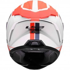 Шлем LS2 FF817 CHALLENGER II TITAN WHITE BLUE RED