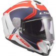 Шлем LS2 FF817 CHALLENGER II TITAN WHITE BLUE RED