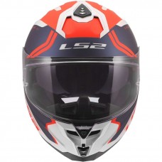 Шлем LS2 FF817 CHALLENGER II TITAN WHITE BLUE RED