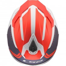 Шлем LS2 FF817 CHALLENGER II TITAN WHITE BLUE RED