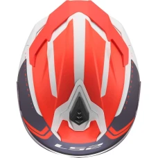 Шлем LS2 FF817 CHALLENGER II TITAN WHITE BLUE RED