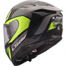 Шлем LS2 FF817 CHALLENGER II VIPER GREY H-V YELLOW