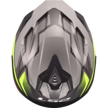Шлем LS2 FF817 CHALLENGER II VIPER GREY H-V YELLOW