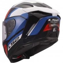 Шлем LS2 FF817 CHALLENGER II VIPER WHITE BLUE RED