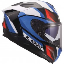 Шлем LS2 FF817 CHALLENGER II VIPER WHITE BLUE RED