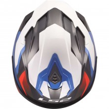 Шлем LS2 FF817 CHALLENGER II VIPER WHITE BLUE RED