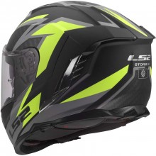 Шлем LS2 FF818 STORM III DYNAMO BLACK H-V YELLOW