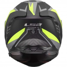 Шлем LS2 FF818 STORM III DYNAMO BLACK H-V YELLOW