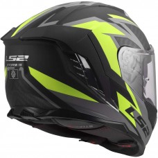 Шлем LS2 FF818 STORM III DYNAMO BLACK H-V YELLOW