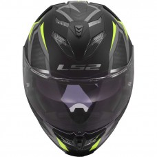 Шлем LS2 FF818 STORM III DYNAMO BLACK H-V YELLOW