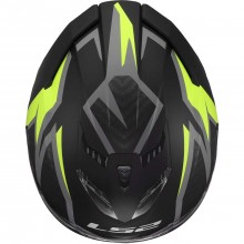 Шлем LS2 FF818 STORM III DYNAMO BLACK H-V YELLOW